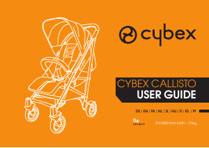 Manual de uso Cybex Callisto Cochecito