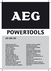 Εγχειρίδιο AEG US 900 XE Παλινδρομικό πριόνι