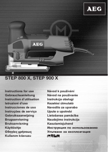 Руководство AEG STEP 800 X Электрический лобзик