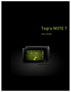 Handleiding ZOTAC Tegra NOTE 7 Tablet