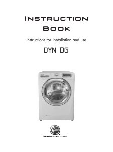 Manual Hoover DYN 9124DG/L1-80 Washing Machine