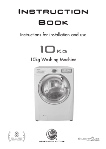 Manual Hoover DYN 166P8C-80 Washing Machine