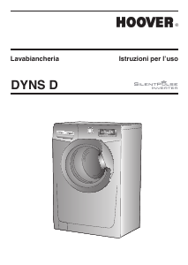 Manuale Hoover DYNS 6104D3P-30 Lavatrice