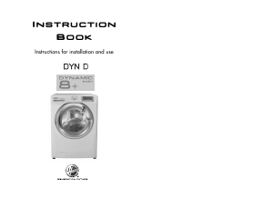 Manual Hoover DYN 8124D/L1-80 Washing Machine