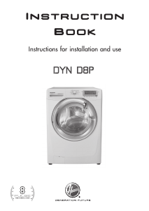 Manual Hoover DYN 9144DG8-80 Washing Machine