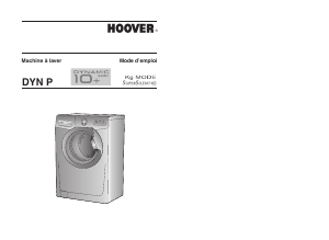 Mode d’emploi Hoover DYN 10146P-80 Lave-linge