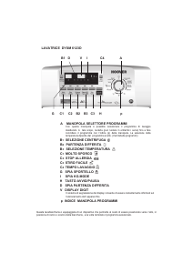 Manuale Hoover DYSM 6123D-30 Lavatrice