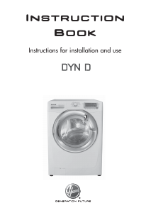 Manual Hoover DYN 8164DS/1-80 Washing Machine