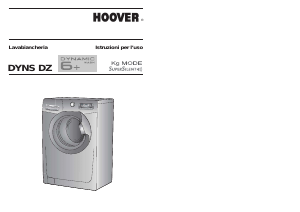 Manuale Hoover DYNS 6105DZ-30 Lavatrice