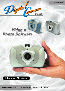 Handleiding Argus DC 1500 Digitale camera