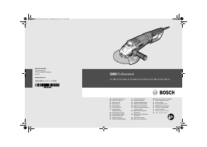 Manual Bosch GWS 26-230 LVI Professional Polizor unghiular