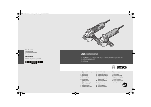 Rokasgrāmata Bosch GWS 15-125 CIT Professional Leņķa slīpmašīna