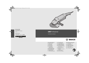 Manual Bosch GWS 20-230 JH Professional Polizor unghiular