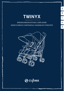 Használati útmutató Cybex Twinyx Babakocsi