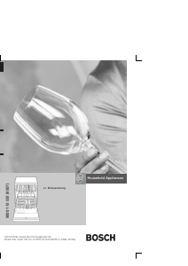 Bruksanvisning Bosch SGI53E42EU Oppvaskmaskin