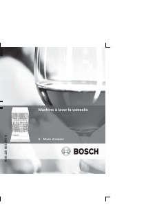 Mode d’emploi Bosch SGI53E65EU Lave-vaisselle
