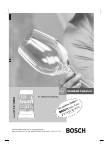 Bedienungsanleitung Bosch SGI33A05 Geschirrspüler