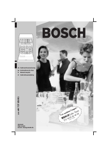 Manual Bosch SHI5925 Dishwasher
