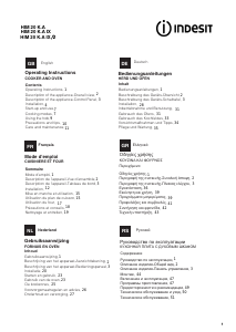Bedienungsanleitung Indesit HIM 20 K.A IX/2 Backofen