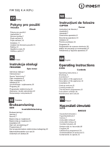 Instrukcja Indesit FIM 532J K.A IX (PL) Piekarnik