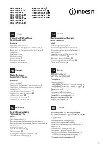 Bedienungsanleitung Indesit HIM 506 EK.A (WH)/2 Backofen