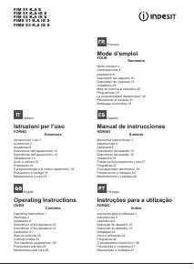 Manual Indesit FIM 51 K.A IX S Forno