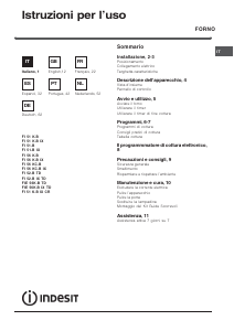 Mode d’emploi Indesit FI 51 K.B IX CR Four