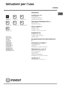 Mode d’emploi Indesit FI 51.B (WH) Four