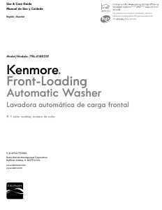 Handleiding Kenmore 796.41182 Wasmachine