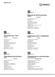 Manual de uso Indesit FMR 54 K.A (AV) Horno