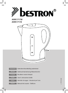 Manual Bestron AWK1717W Kettle