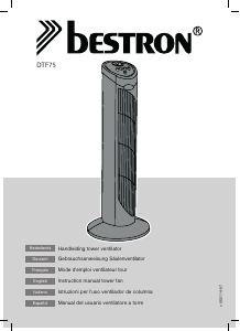 Manuale Bestron DTF75 Ventilatore