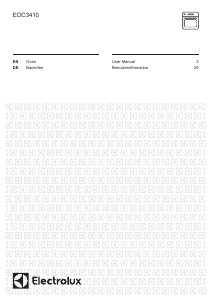 Manual Electrolux EOC3410AAX Oven