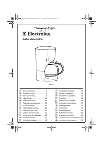 Priručnik Electrolux EKF3030 Aparat za kavu