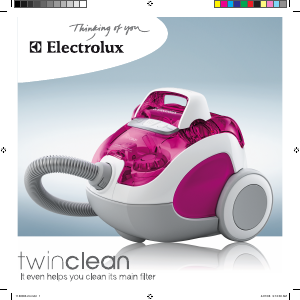 Kasutusjuhend Electrolux Z8263 TwinClean Tolmuimeja