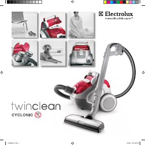 Manuál Electrolux Z8234 TwinClean Vysavač