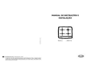 Manual Electrolux EHT632X Placa