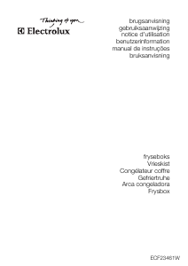 Mode d’emploi Electrolux ECF23461 Congélateur