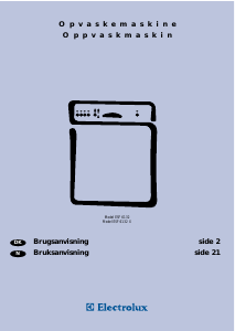 Brugsanvisning Electrolux ESF6132 Opvaskemaskine