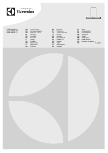 Bedienungsanleitung Electrolux EFP90541X Dunstabzugshaube