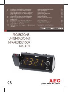 Manuale AEG MRC 4121 Radiosveglia