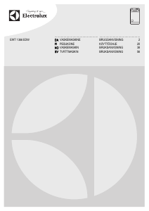 Brugsanvisning Electrolux EWT1366EDW Vaskemaskine