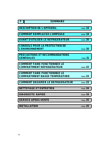 Mode d’emploi Whirlpool ARC 0100 Réfrigérateur