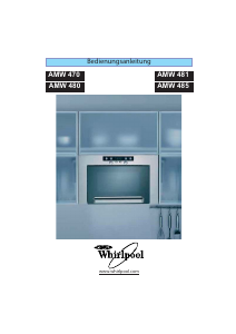 Bedienungsanleitung Whirlpool AMW 480 IX Mikrowelle