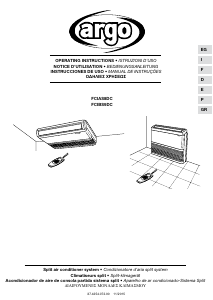 Bedienungsanleitung Argo FCIAS8DC Klimagerät