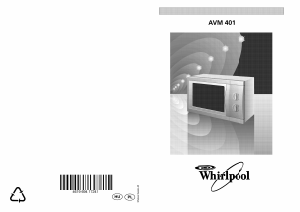 Instrukcja Whirlpool AVM 401/1 RED WP Kuchenka mikrofalowa