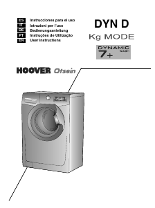 Manual de uso Hoover DYN 7125D-31S Lavadora