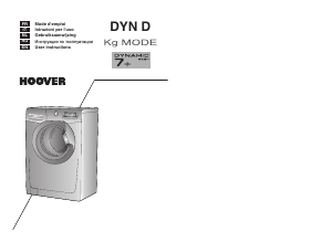 Manuale Hoover DYN 7144D-16S Lavatrice