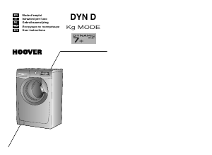 Руководство Hoover DYN 7145D-S Стиральная машина