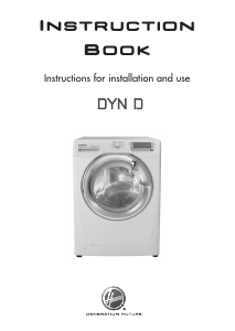 Manual Hoover DYN 8144D/L2-80 Washing Machine